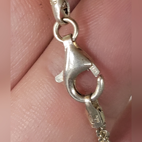 Sterling silver MILOR italy popcorn chain. 😍 18" 3mm - Picture 10 of 10